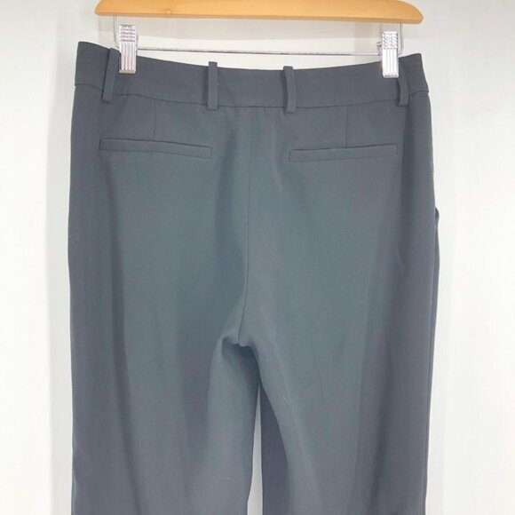 Anne Klein Black Hook and Zip close Flared leg Dress Pants size 2 - Picture 8 of 12